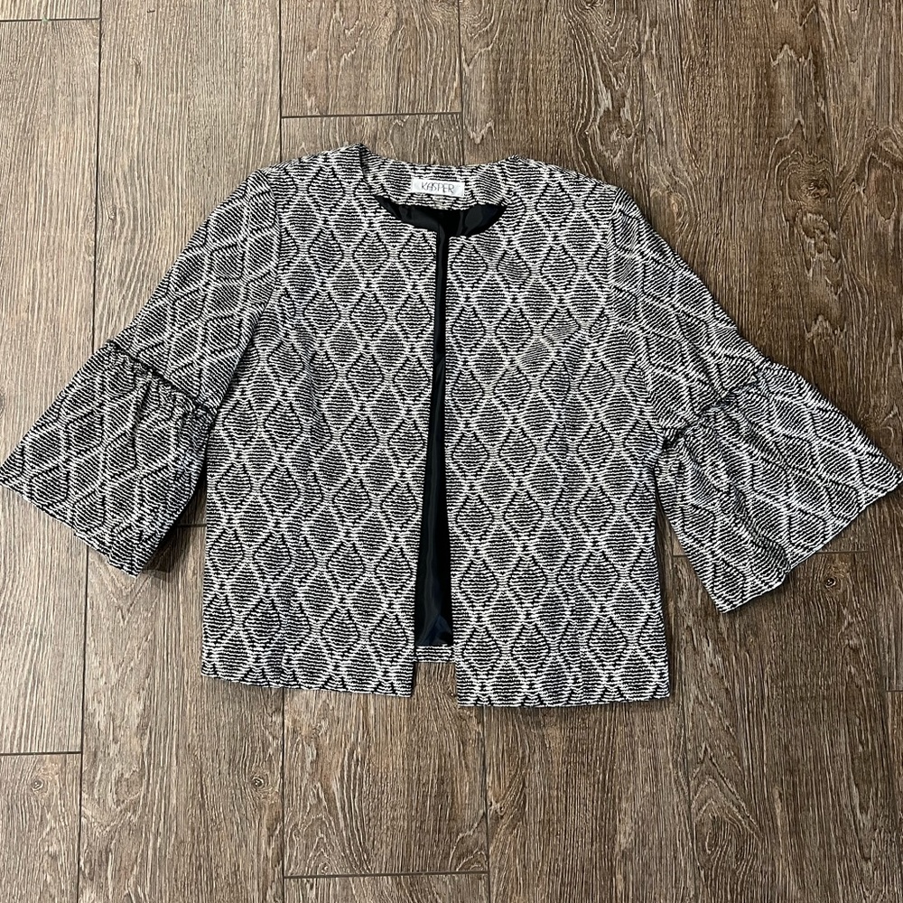 FINAL SALE! Kasper 3/4 Sleeve Open Blazer - 16
